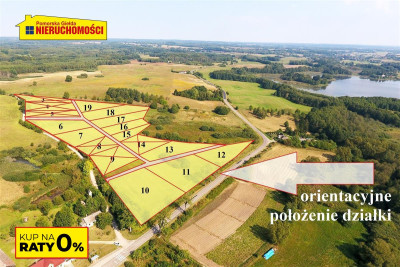 Już za 40600 zł na raty - działka w krainie jezio - Borne   -
Zachodniopomorskie