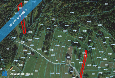 Działki - Zembrzyce Koźle -    - małopolskie