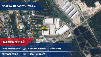 Działka pod magazyny produkcję i usługi  Nadarzyn ul Komorowska BEZPOŚREDNIO -    -
mazowieckie Zdjęcie nr 5