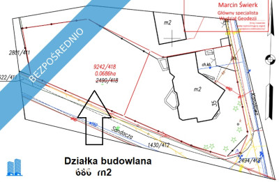 Działka budowlana  Katowice Zarzecze  - Zarzecze   -
śląskie Zdjęcie nr 2