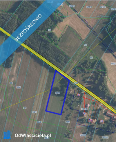 Działka pod zabudowę jednorodzinną lub siedliskowo-zagrodową -    -
mazowieckie Zdjęcie nr 5