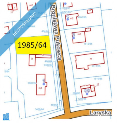 Działka 600m2 Mysłowice Morgi ulPukowca 1-sza linia zabudowy - Morgi   -
śląskie Zdjęcie nr 6