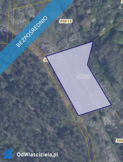 Działka 39815 w Pręgowie Górnym - Pręgowo  - pomorskie