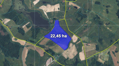 Działka z Warunkami Zabudowy 2245 ha  Żabin gm Banie Mazurskie - Żabin  -
warmińsko-mazurskie Zdjęcie nr 2