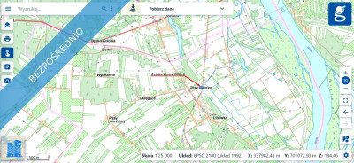 Działka budowlana z warunkami zabudowy 1330m Linów 18301 - Linów  -
świętokrzyskie Zdjęcie nr 6