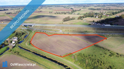 25 ha przy S7  teren inwestycyjny  magazynowy 10 min od Gdańska - Cedry Małe  -
pomorskie Zdjęcie nr 3
