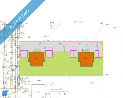 Na sprzedaż działka budowlana 1500 m  idealna pod 23 domy - Wysokie Mazowieckie  -
podlaskie Zdjęcie nr 2