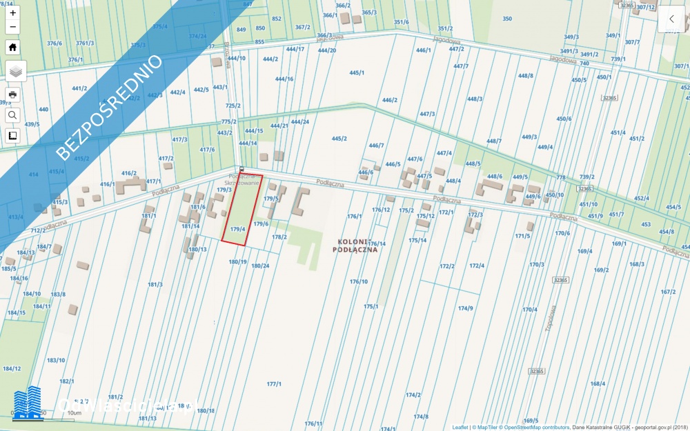 Sprzedam działkę w Ożarowicach na ul Podłącznej o powierzchni 3833 m2 - Ożarowice  -
śląskie Zdjęcie nr 1
