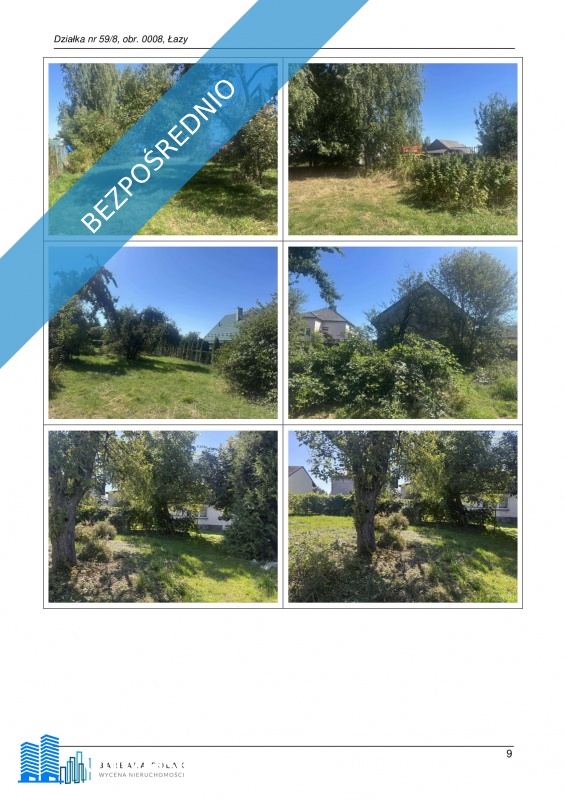 Syndyk sprzeda nieruchomość gruntową niezabudowaną położoną w Łazach stanowiącą działkę nr 598 o powierzchni 970 m2 gmina Oświęcim powiat oświęcimski - Łazy  -
małopolskie Zdjęcie nr 1