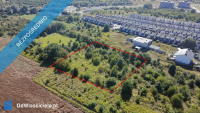 Działka w Lubinie pow 4248m2 Stary Lubin - nowa dzielnica - Lubin  -
dolnośląskie Zdjęcie nr 4