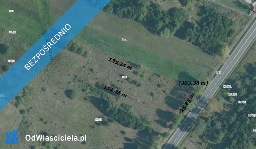 Działka 3200 m2 budowlana pod firmę działalność inwestycyjna warunki zabudowy WZ na 3 domy - Dęba  -
świętokrzyskie Zdjęcie nr 1