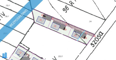 Działka 3200 m2 budowlana pod firmę działalność inwestycyjna warunki zabudowy WZ na 3 domy - Dęba  -
świętokrzyskie Zdjęcie nr 2