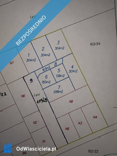Działka leśna ZL ogrodzona nad jeziorem - Borkowo  -
pomorskie Zdjęcie nr 6