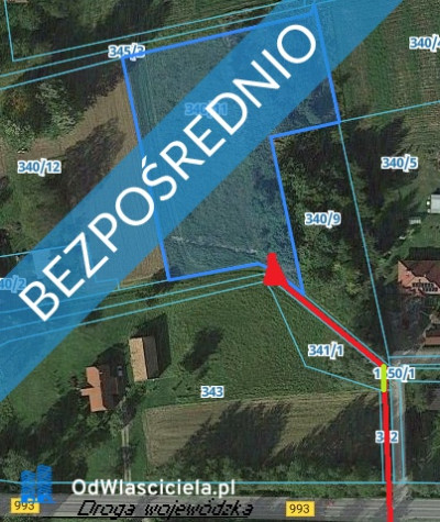 Działka budowlana w centrum Dominikowic wojmałopolskie - Dominikowice  -
małopolskie Zdjęcie nr 7