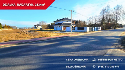Działka przemysłowo-usługowa 3834 m NADARZYN przy trasie S8 - Nadarzyn  -
mazowieckie Zdjęcie nr 9