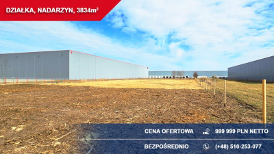 Działka przemysłowo-usługowa 3834 m NADARZYN przy trasie S8 - Nadarzyn  -
mazowieckie Zdjęcie nr 7