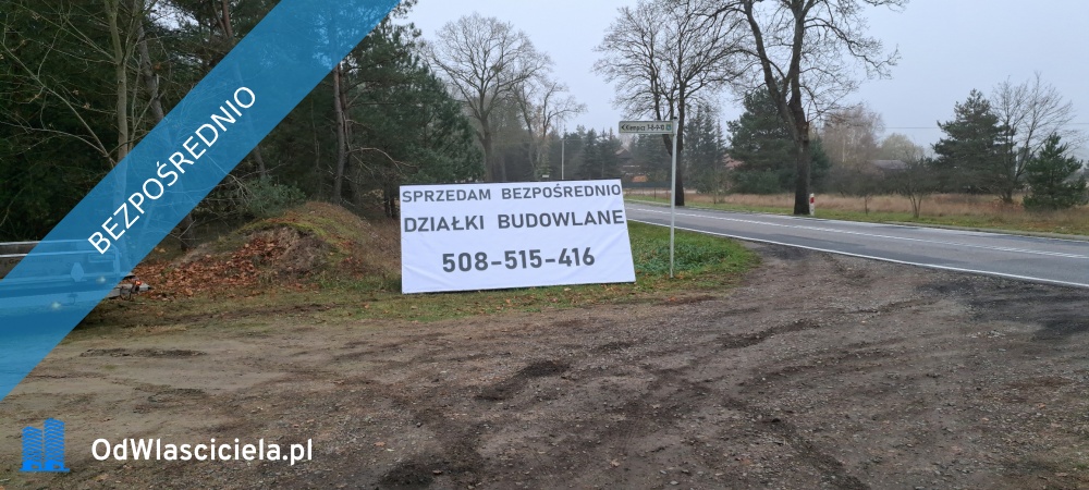SPRZEDAM BEZPOŚREDNIO DZIAŁKI BUDOWLANE W PUSZCZY NOTECKIEJ 50 KM OD POZNANIA - Klempicz  -
wielkopolskie Zdjęcie nr 1