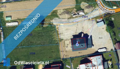  Atrakcyjna działka budowlana w Łękawicy  ul Czereśniowa  1 249 m  media przy działce - Łękawica  - śląskie