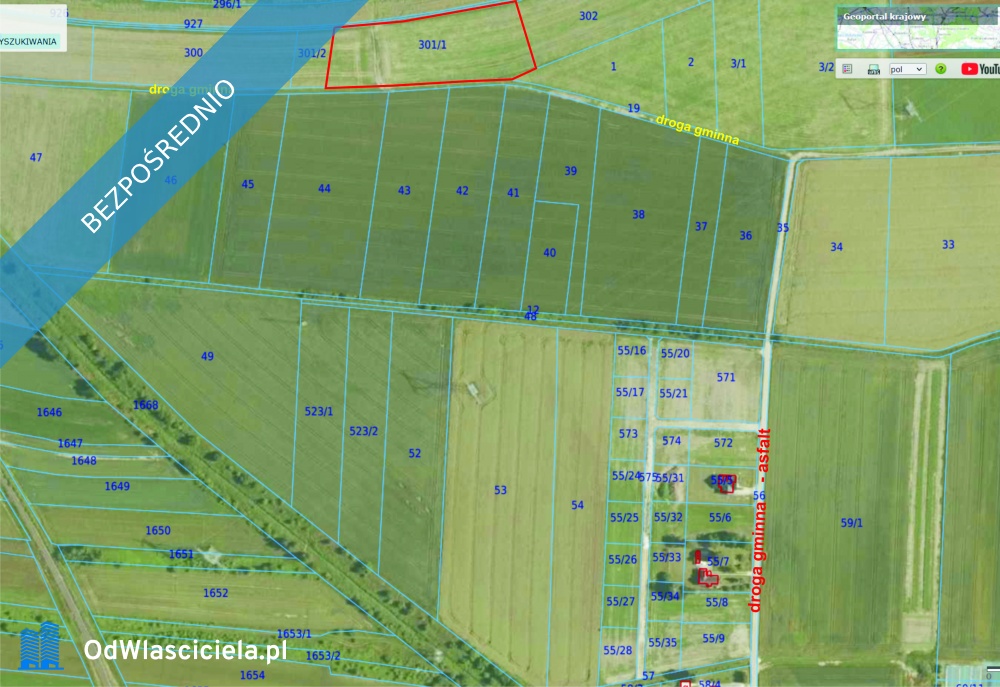  działka 68 ar Śmigno Pawęzów - Pawęzów  -
małopolskie Zdjęcie nr 1