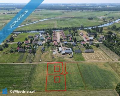 Działka 2300 m2 z WZ na 1 lub 2 Domy Góra nad Narwią - 159000 zł - Góra  - podlaskie