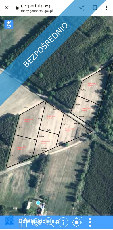 Działki budowlane na sprzedaż  - Białka  -
mazowieckie Zdjęcie nr 1