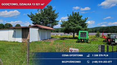 Działka 135 ha Godętowo gm Łęczyce przy trasie S6 - Łęczyce  -
pomorskie Zdjęcie nr 4