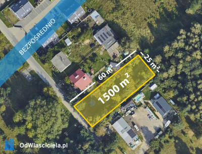 Działka budowlana na sprzedaż Wałcz Chrząstkowo - 1500 m2 bez pośrednika - Chrząstowo  -
zachodniopomorskie Zdjęcie nr 3