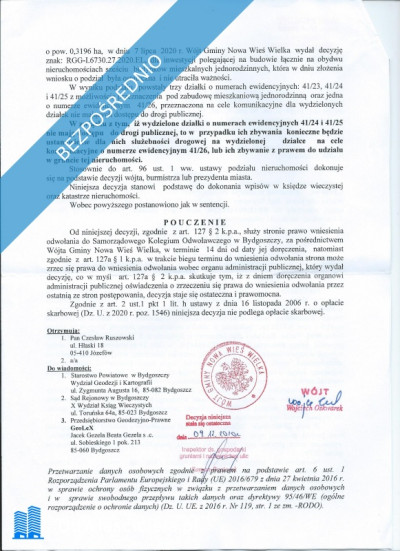 Sprzedam działki Nowe Smolno - Nowe Smolno  -
kujawsko-pomorskie Zdjęcie nr 11