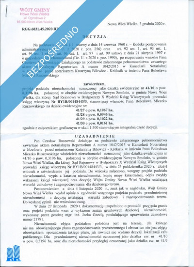 Sprzedam działki Nowe Smolno - Nowe Smolno  -
kujawsko-pomorskie Zdjęcie nr 6