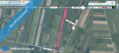 Ziemia inwestycyjna rolnobudowlana 202 ha przy trasie K48 łączącej S19 Via Carpatia i S17 Warszawa-Lublin - Białki Dolne  - lubelskie