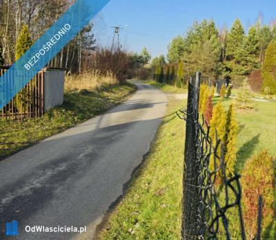 Działka pod budowę domu pod lasem szeroka długa  - Kolonia Piaski  - świętokrzyskie