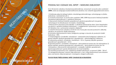 Działka budowlana o powierzchni 5386m2 z MPZP pełne uzbrojenie sprzedaż bezpośrednia - Kiekrz  -
wielkopolskie Zdjęcie nr 4