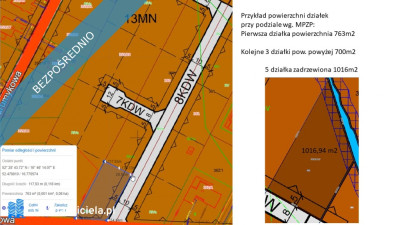 Działka budowlana o powierzchni 5386m2 z MPZP pełne uzbrojenie sprzedaż bezpośrednia - Kiekrz  -
wielkopolskie Zdjęcie nr 8