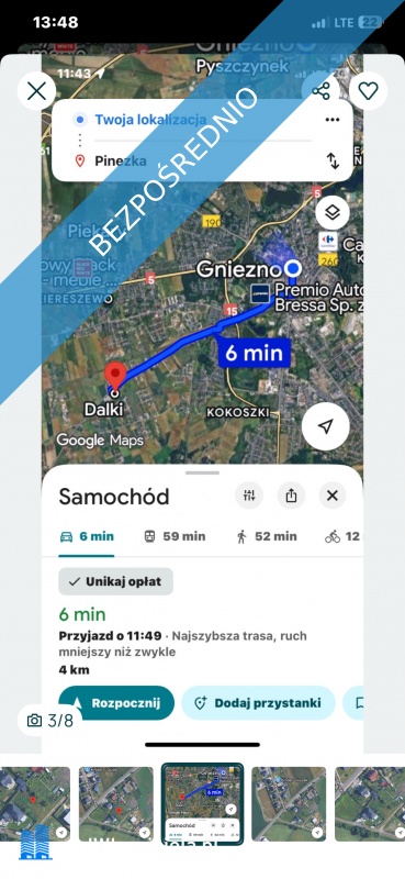 Działka budowlana Dalki - Dalki  -
wielkopolskie Zdjęcie nr 9
