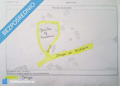Sprzedam dzialke budowlana - Zabrodzie  -
warmińsko-mazurskie Zdjęcie nr 4