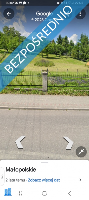 Sprzedam działkę budwlaną ogrodzoną - Nawojowa  - małopolskie