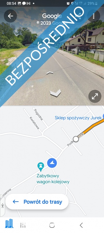 Sprzedam działkę budwlaną ogrodzoną - Nawojowa  -
małopolskie Zdjęcie nr 2