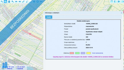 Działka rolno-budowlana na sprzedaż Chustki powiat Szydłowiec - Chustki  -
mazowieckie Zdjęcie nr 2