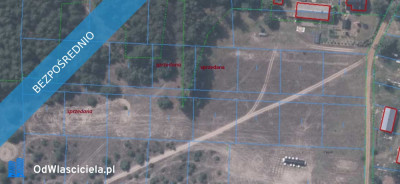 Działki budowlane koło lasu cicha miejscowość - Chrzczanka Włościańska  - mazowieckie