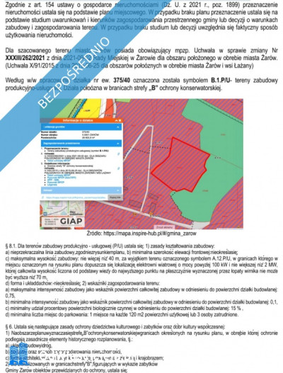 OKAZJA licytacja 266 ha działka usługi produkcja - Żarów  -
dolnośląskie Zdjęcie nr 5