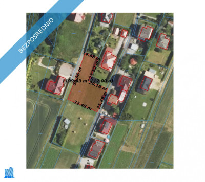 Działka budowlana w centrum Bulowic  - Bulowice  -
małopolskie Zdjęcie nr 5