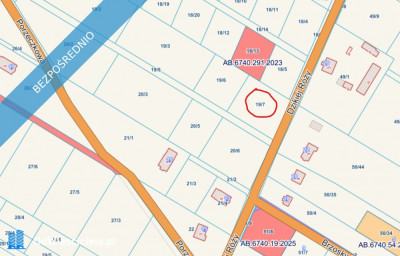 Pomiechówek Wymysły 1715m2 budowlana 38km do centrum W-wy - Wymysły  -
mazowieckie Zdjęcie nr 2
