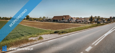 Działka przemysłowo-usługowa 1 ha Opatkowice z WZ - Opatkowice  - małopolskie