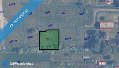Działka budowlana 1073 m w Kolniku  spokojna okolica blisko Trójmiasta - Kolnik  - pomorskie