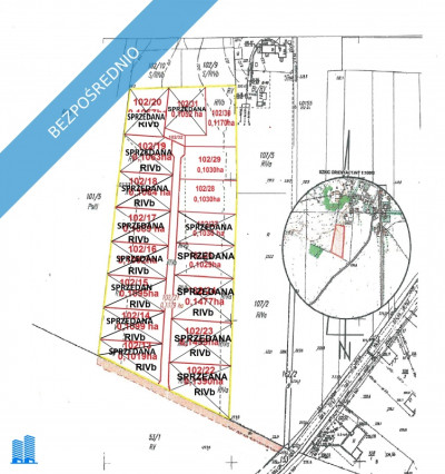 Sprzedam działkę budowlaną w m Koźmin koło Zgorzelca  - Koźmin  -
dolnośląskie Zdjęcie nr 3