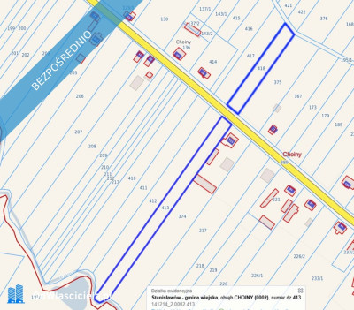 Ziemia rolna z możliwością zabudowy Choiny - Choiny  -
mazowieckie Zdjęcie nr 5