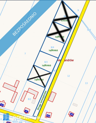 DZIAŁKI NA SPRZEDAŻ  Aleksandrów gm Jakubów pow miński - Aleksandrów  -
mazowieckie Zdjęcie nr 2