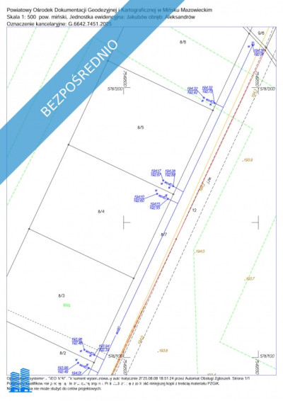 DZIAŁKI NA SPRZEDAŻ  Aleksandrów gm Jakubów pow miński - Aleksandrów  -
mazowieckie Zdjęcie nr 3