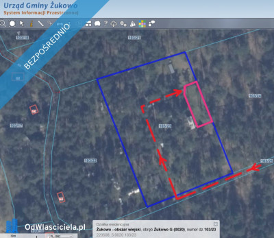 Działka leśna ZL ogrodzona nad jeziorem - Borkowo  -
pomorskie Zdjęcie nr 9