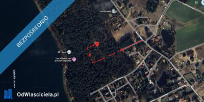 Działka leśna ZL ogrodzona nad jeziorem - Borkowo  -
pomorskie Zdjęcie nr 7